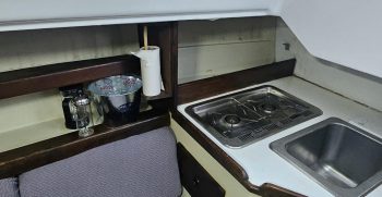 stove and sink